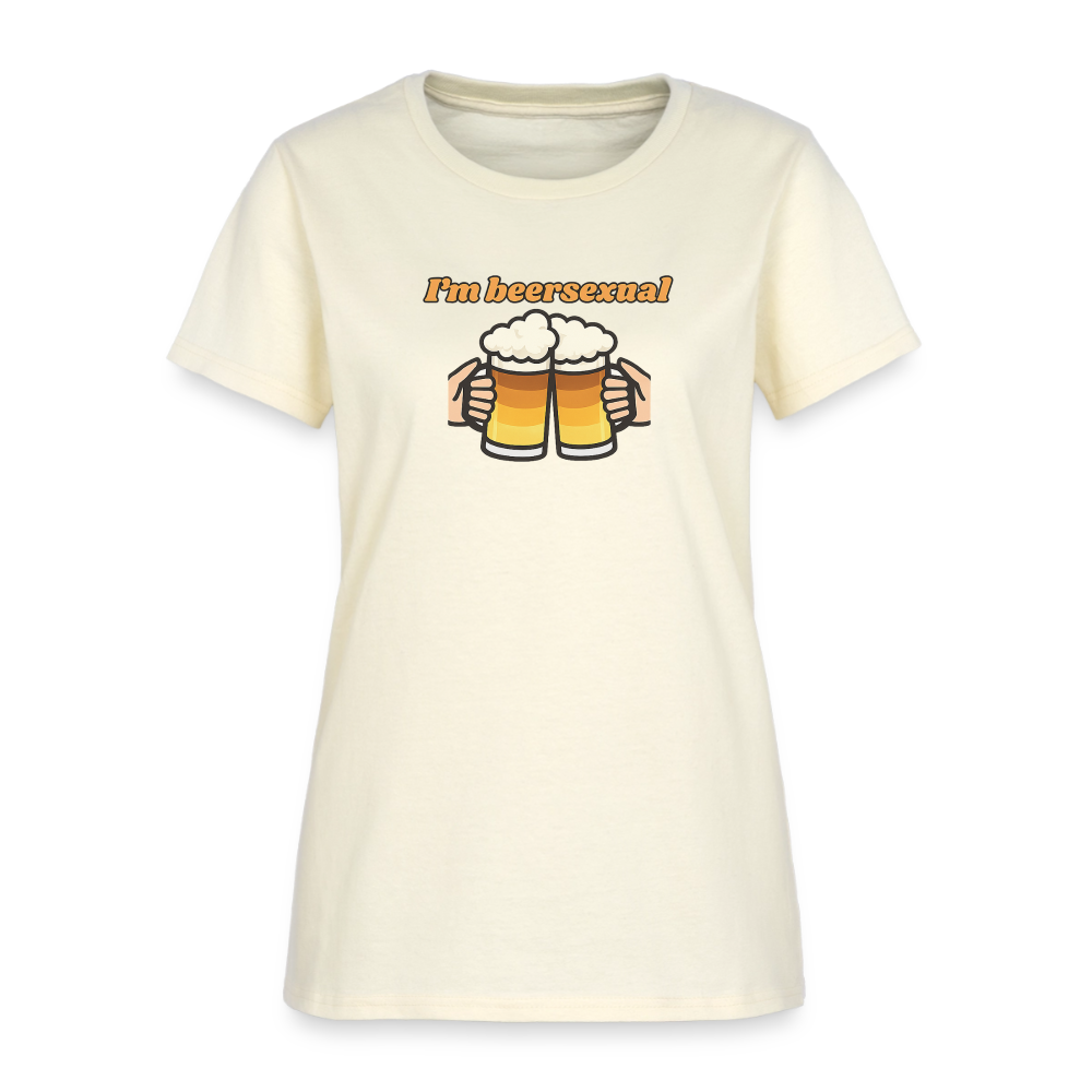 I'm Beersexual Women's Tee - Cheers to Beer - off white