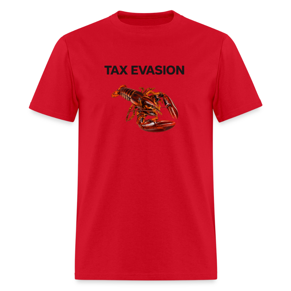 Tax Evasion - Lobster Patriot Tee - red