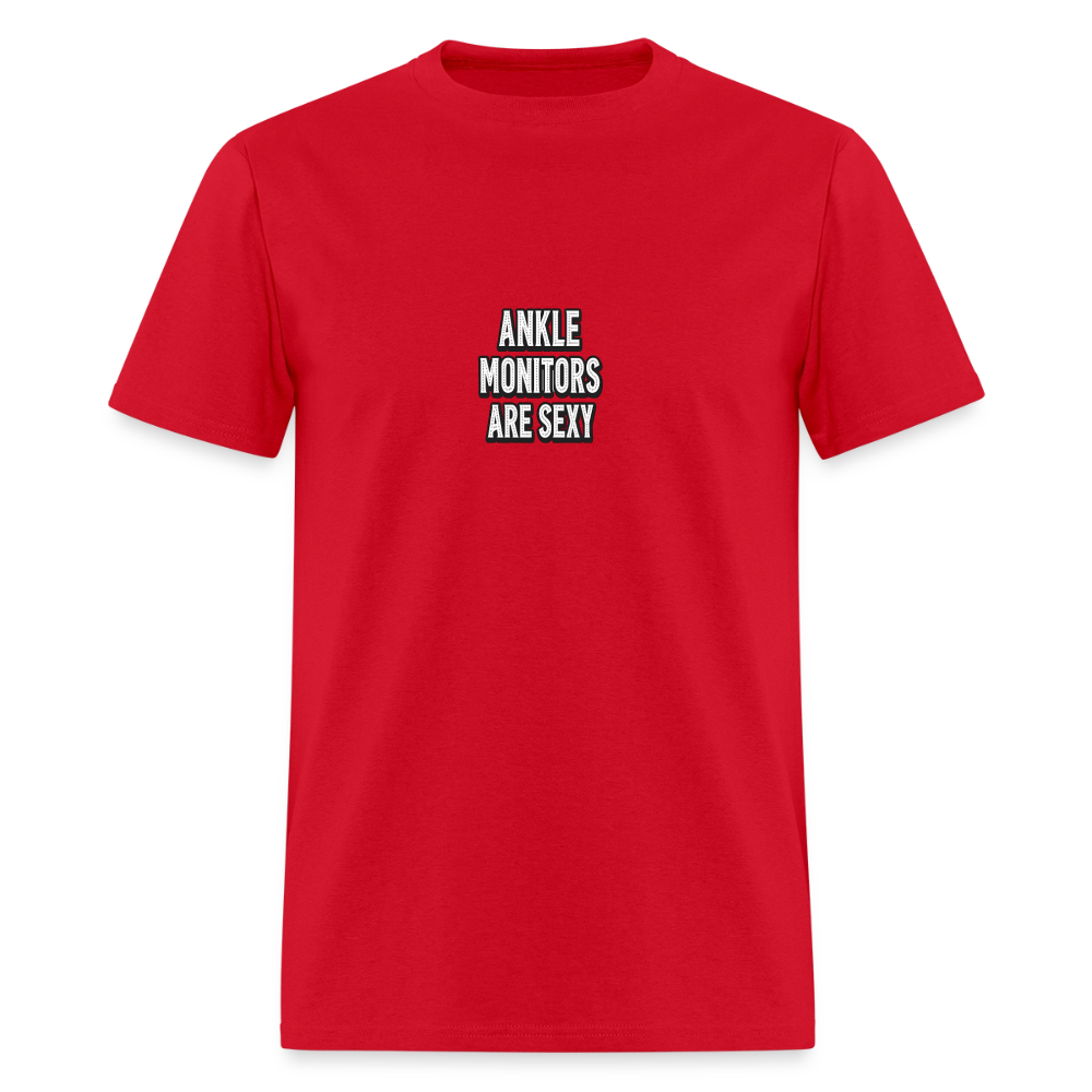 Ankle Monitors Are Sexy - Outlaw Style Tee - red
