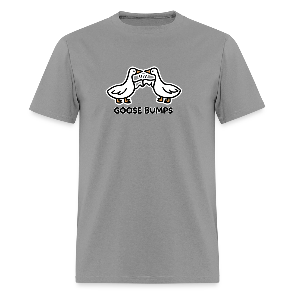 Goose Bumps - Fist Bumping Geese Tee - rock