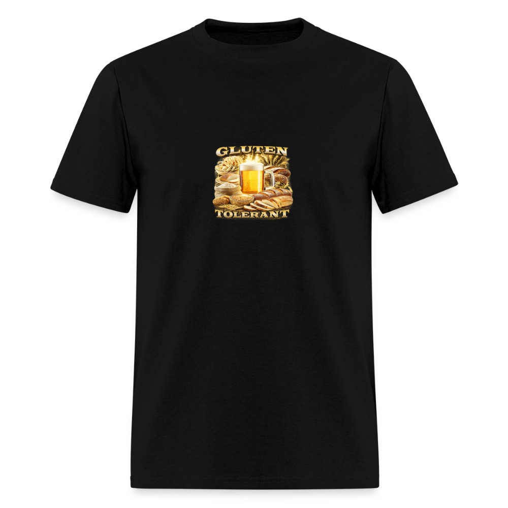 Gluten Tolerant Tee - Beer Drinker Pride - black