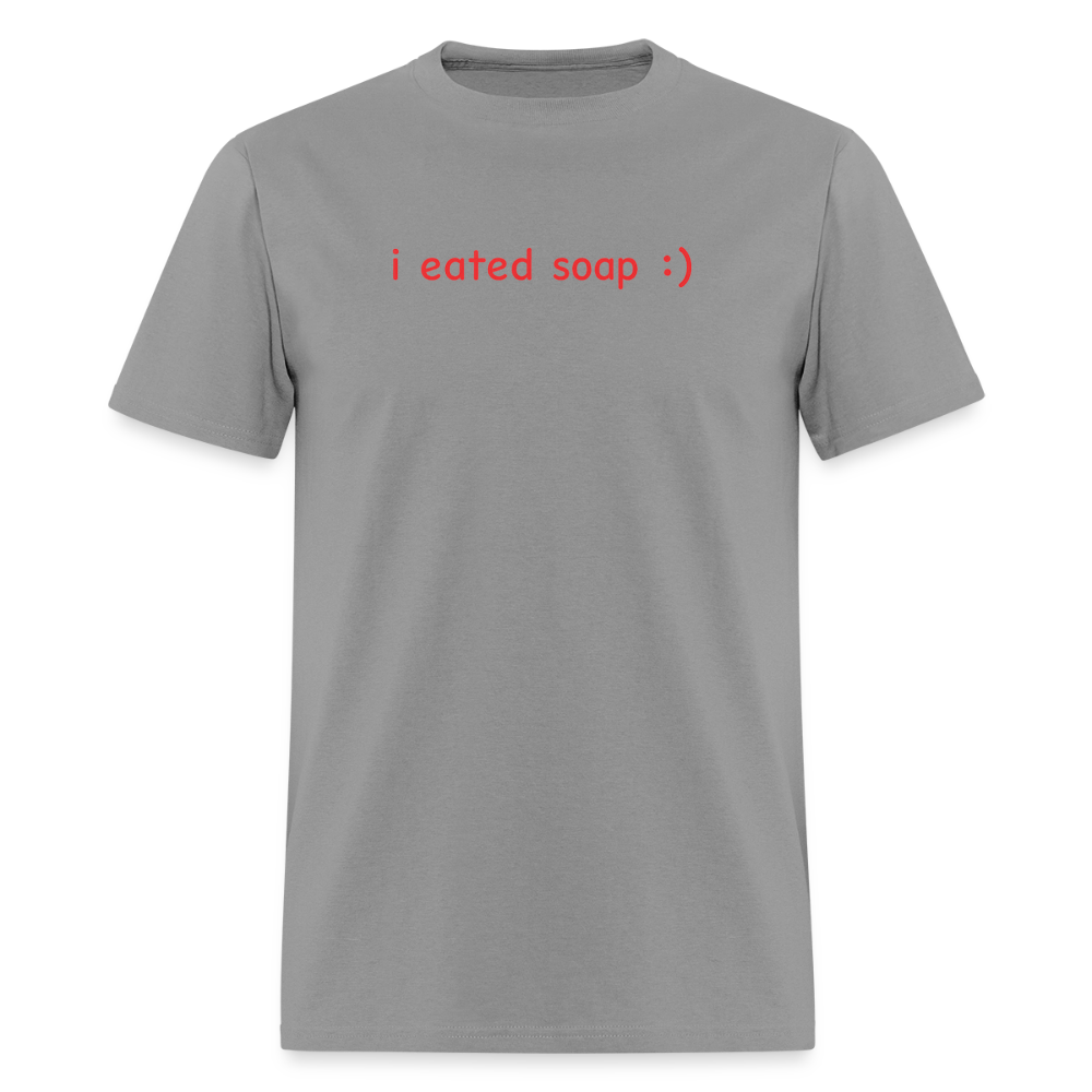I Eated Soap - Crayon Confession Tee - rock
