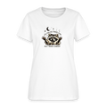 Trash Can Not Trash Cannot Women's Tee - Raccoon Motivation - white