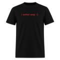 I Eated Soap - Crayon Confession Tee - black
