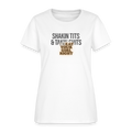Treat Your Girl Right Women's Tee - Bold Statement Tee - white