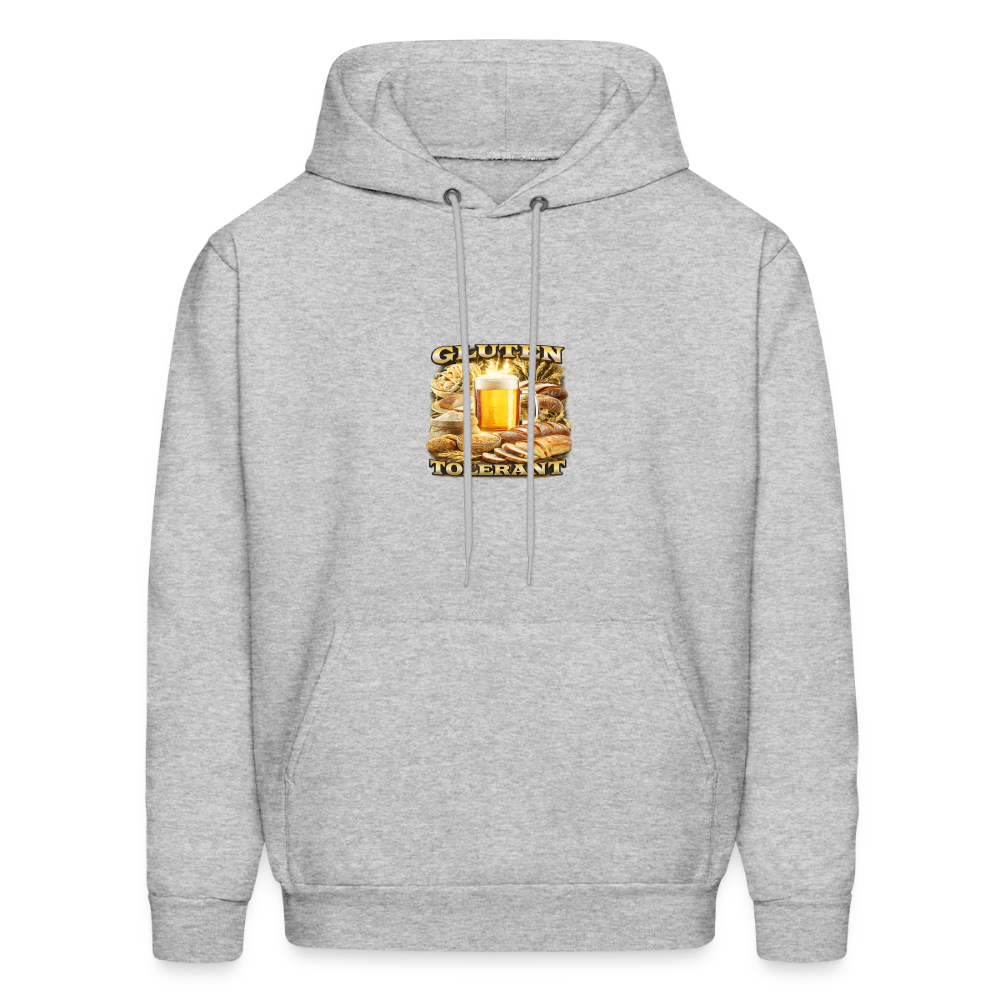 Gluten Tolerant - Beer Drinker Hoodie - heather gray