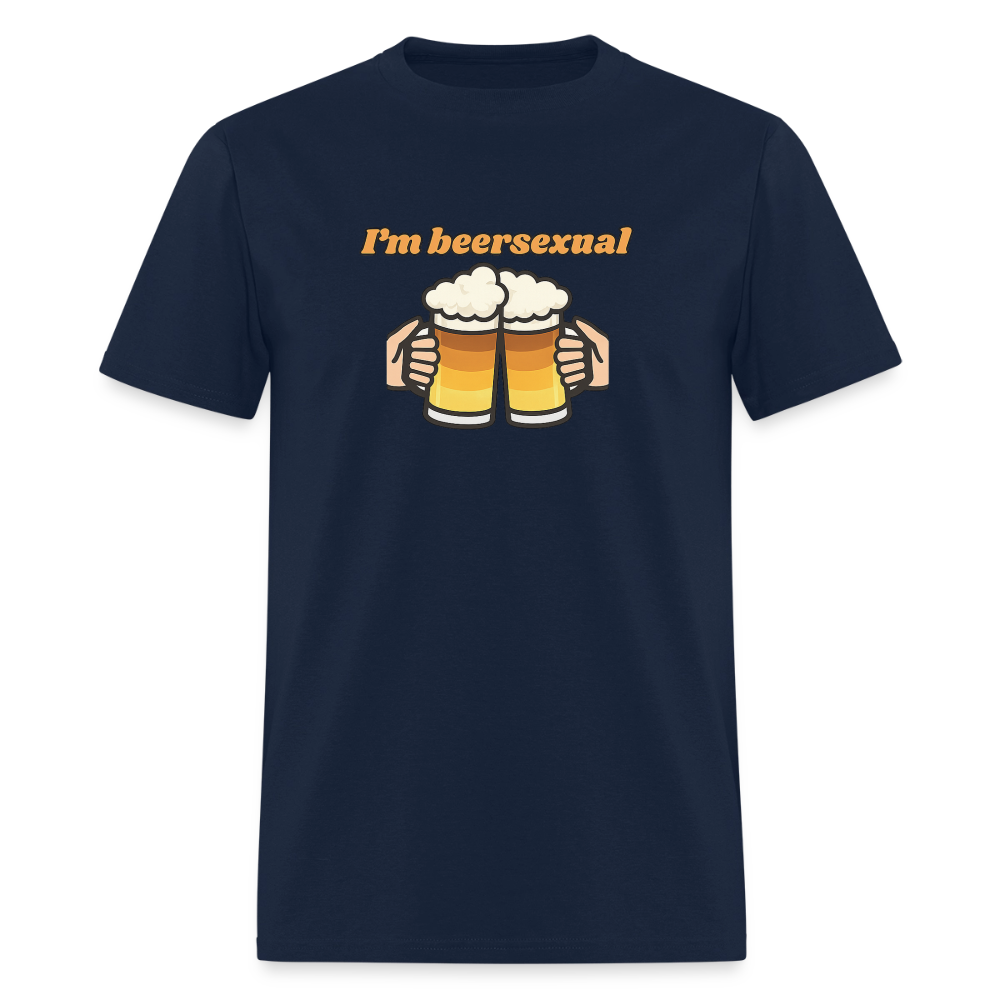 Beersexual - Cheers To Beer Tee - navy