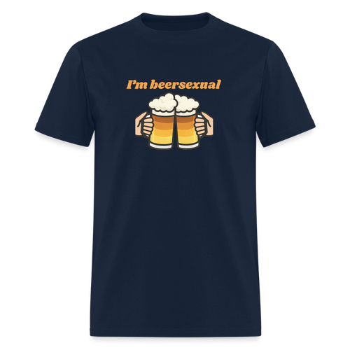 Beersexual - Cheers To Beer Tee - navy