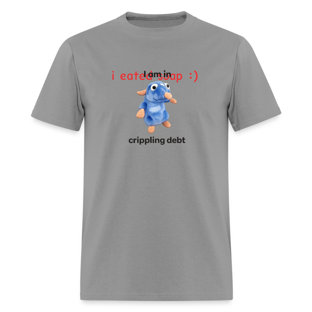 I Am In Crippling Debt - Sad Mouse Tee - rock