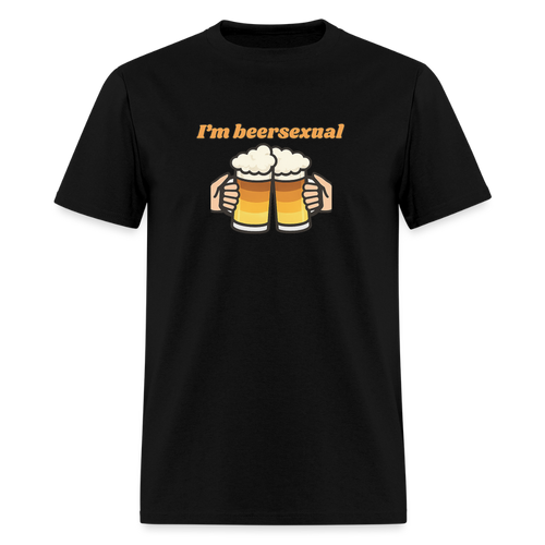 Beersexual - Cheers To Beer Tee - black