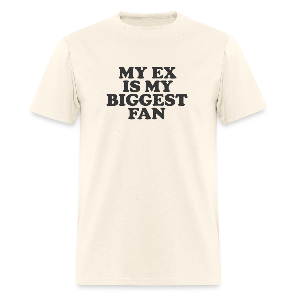 My Ex Is My Biggest Fan Tee - sweet cream heather