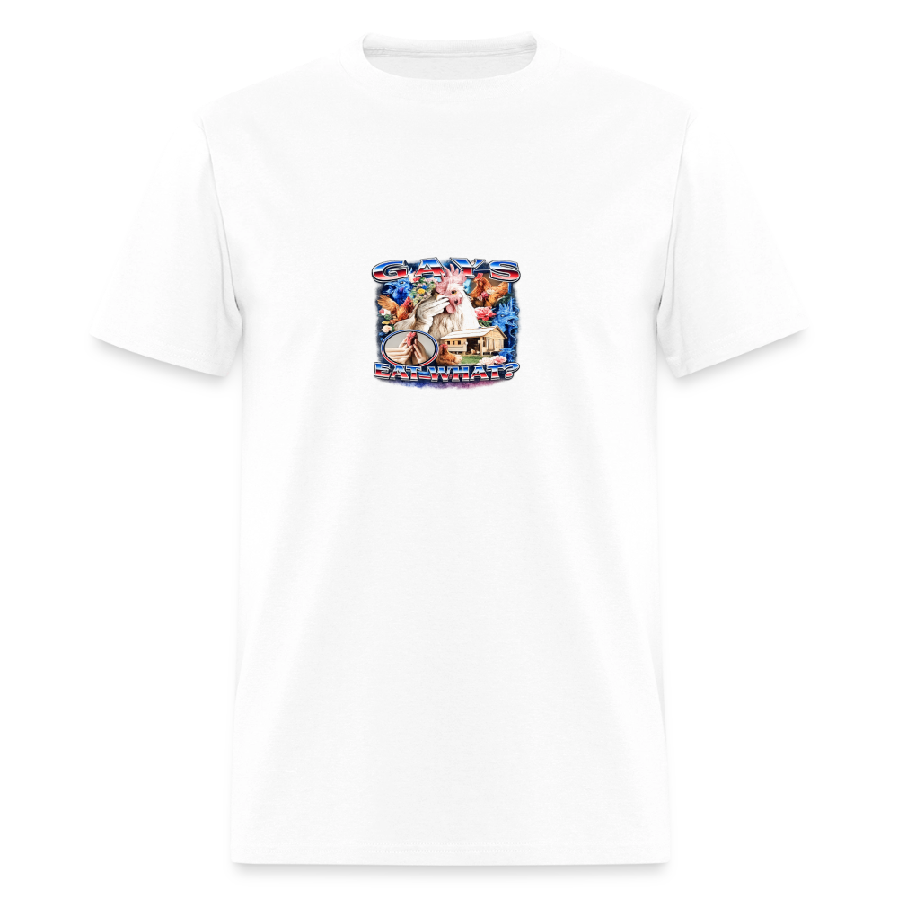 Gays Eat What - Patriot Cats Tee - white