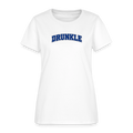 Drunkle Women's Tee - Varsity Drunk Auntie - white