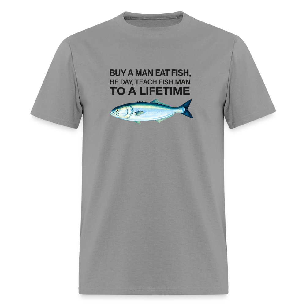 Buy A Man Eat Fish - Confused Wisdom Tee - rock