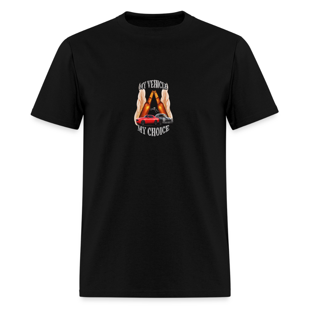 My Vehicle My Choice - Muscle Car Tee - black