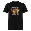 Yee'd Your Last Haw - Cowboy Cat Tee - black