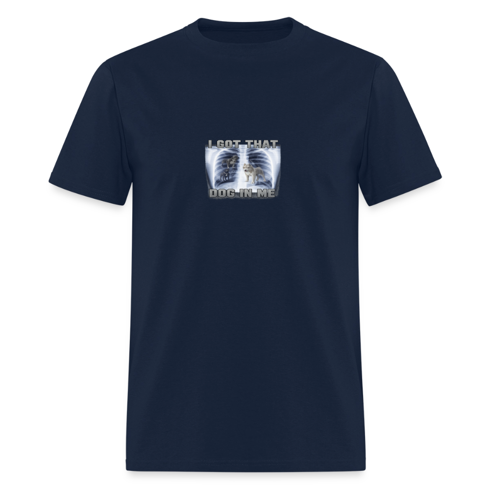 I Got That Dog In Me - Beast Mode X-Ray Tee - navy