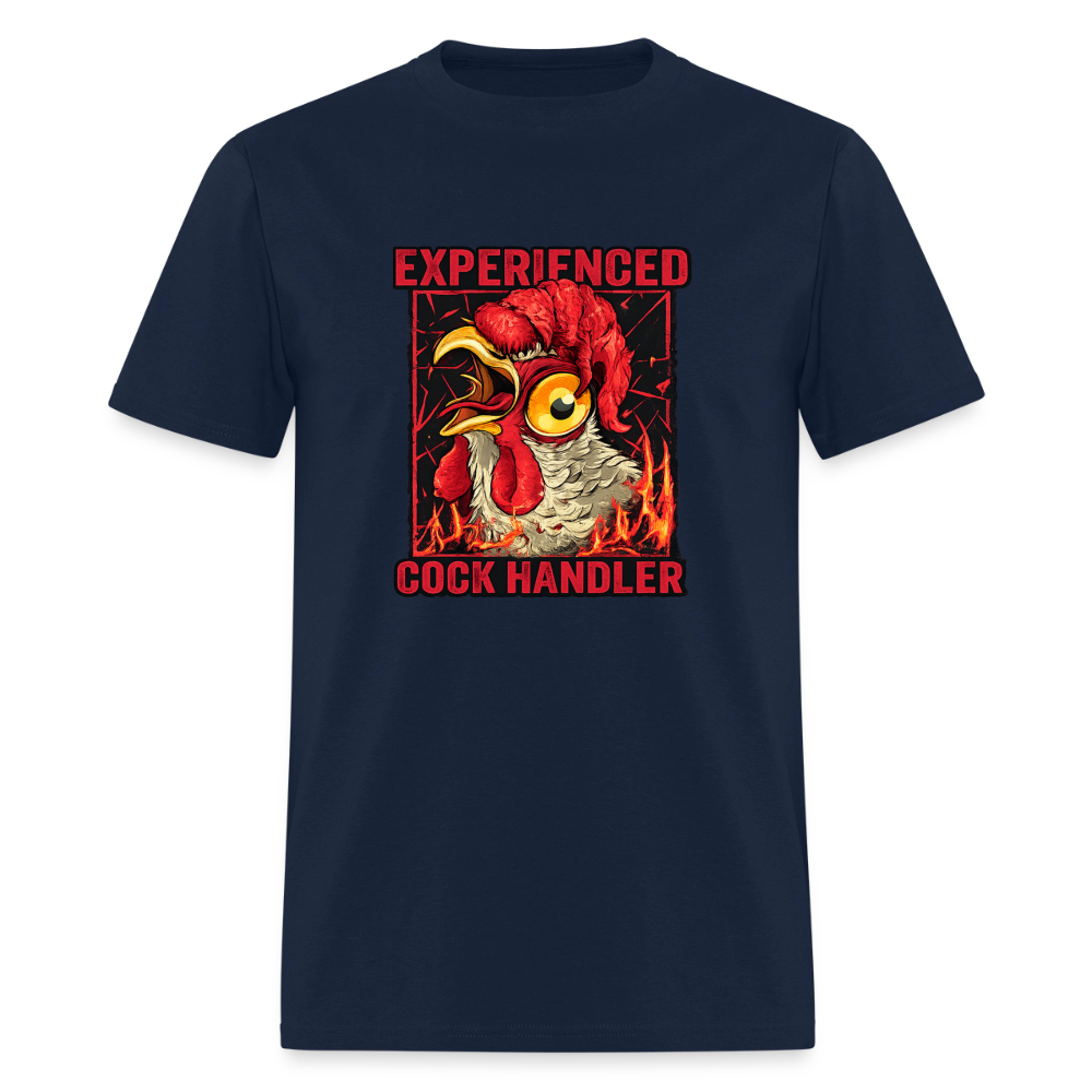 Experienced Cock Handler Tee - navy